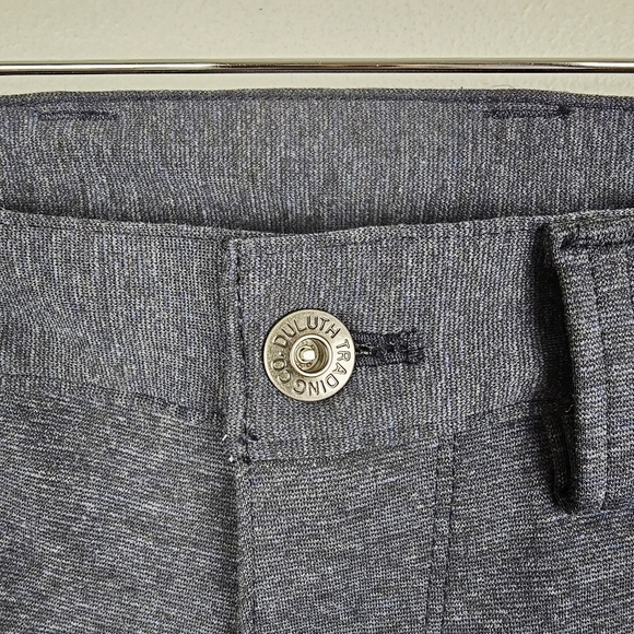 Duluth Trading Co Men's Standard Fit Incog-chinos Heather Navy Blue Pants 34x30 - Picture 5 of 14